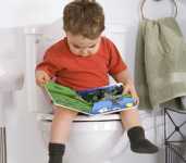 Toilet training toddler